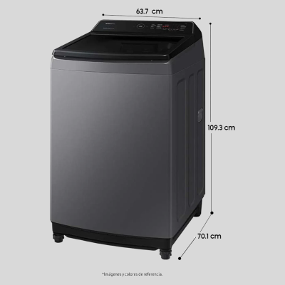 Lavadora Samsung Carga Superior 18Kg WA-18CG6441BD Gris
