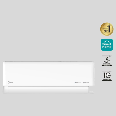 Aire Acondicionado Midea Minisplit AI Ecomaster Inverter 12000BTU 220V Blanco MSGPB-12CRDN8-N