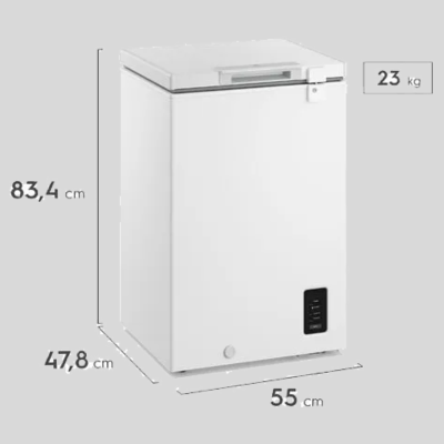 Congelador Horizontal ELECTROLUX Dual Inverter 95 Litros EFH10S3C5AW Blanco