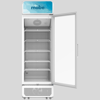 Vitrina MABE No Frost Una Puerta 416 Litros ALASKA-VIT416CEG Blanca