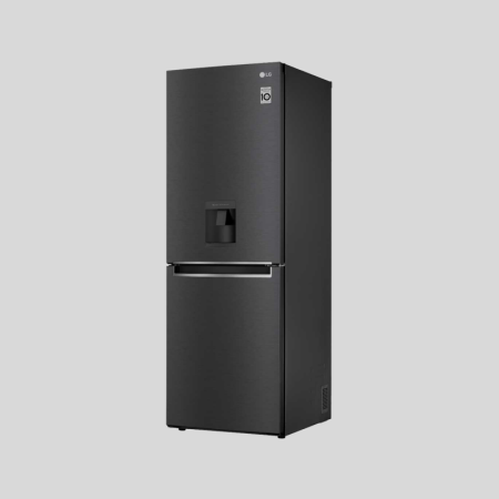 Nevera LG No Frost Congelador Inferior 305 Litros GB33WPT Negro